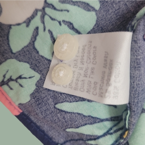 crown & ivy Men's Hawaiian Button-down Short Sleeve Shirt - Picture 9 of 10